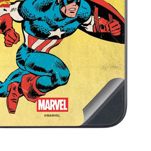 Marvel Classic Comics Captain America Galaxy A54 5G Skin